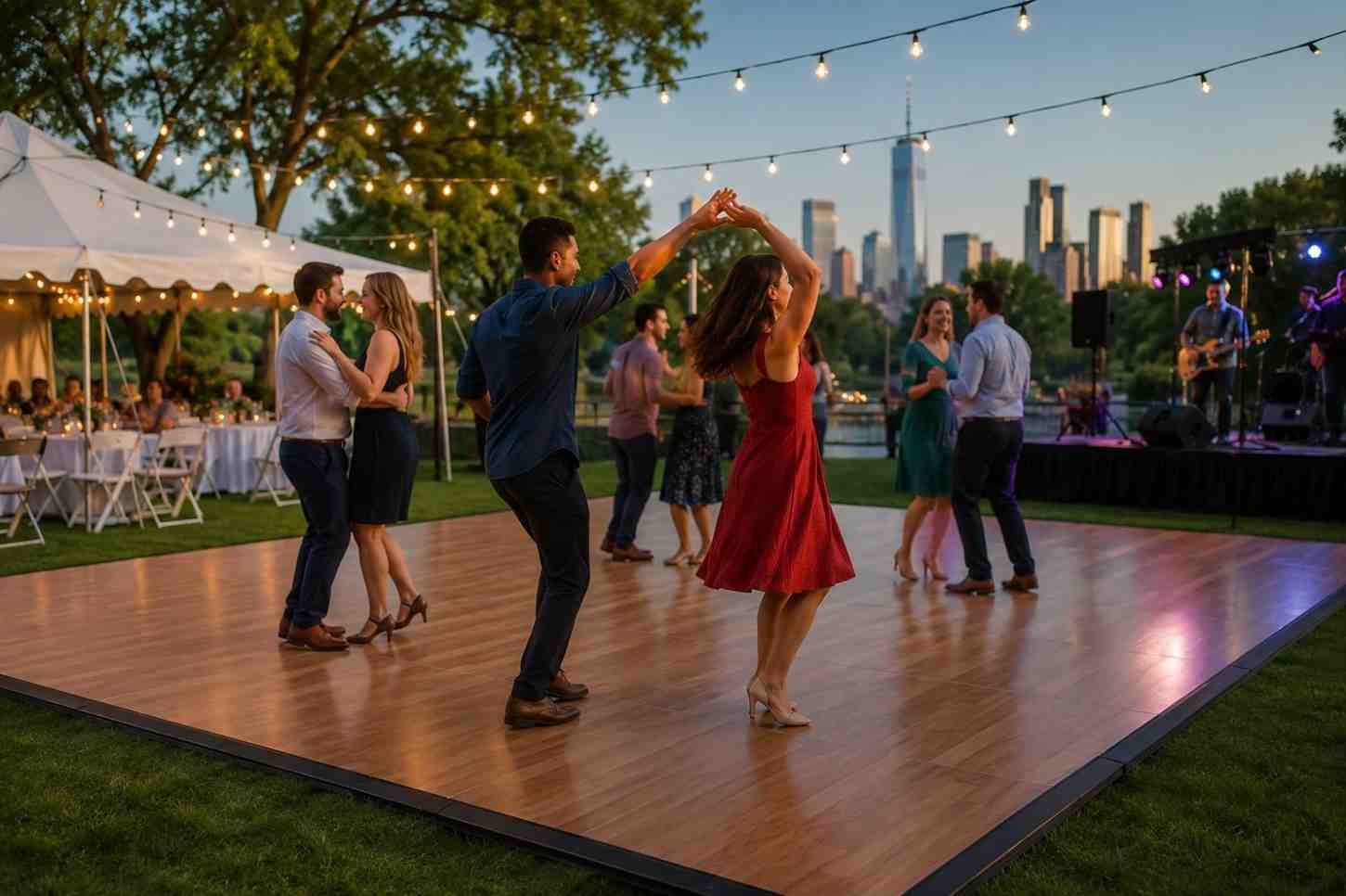 Applications of Portable Dance Floors